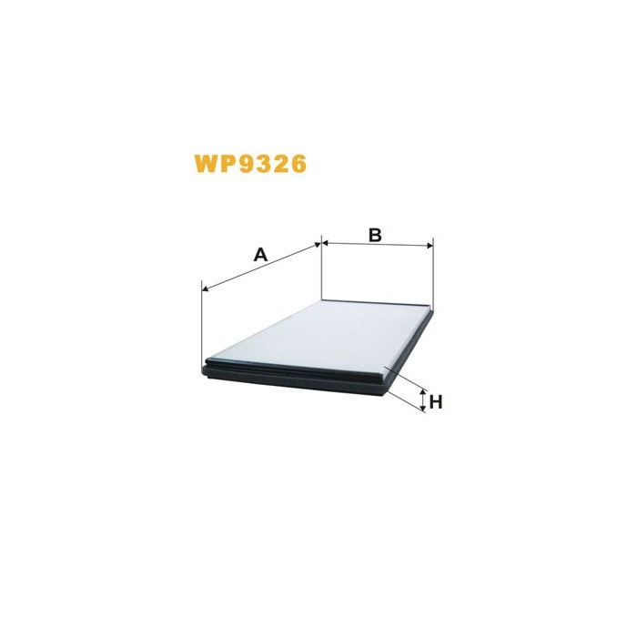 WIX FILTERS Filter, Innenraumluft WP9326
