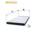 WIX FILTERS Filter, Innenraumluft WP9326