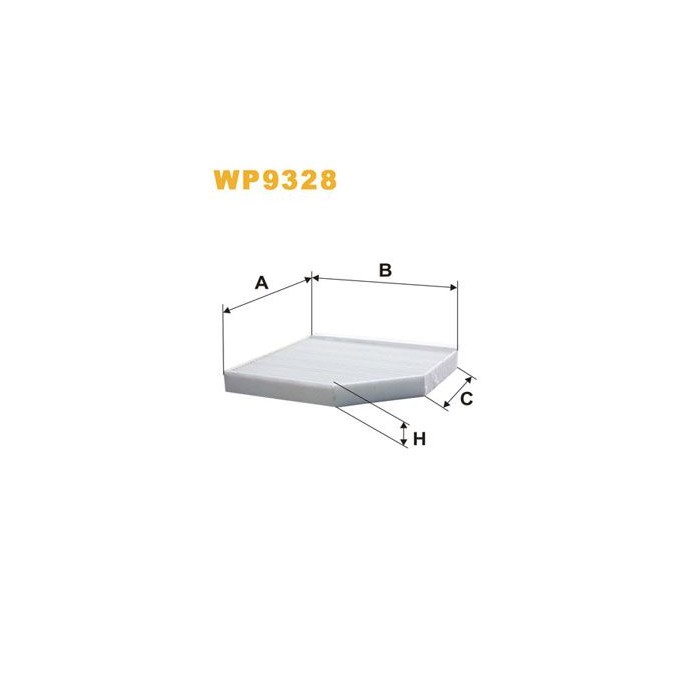 WIX FILTERS Filter, Innenraumluft WP9328