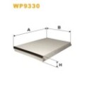 WIX FILTERS Filter, Innenraumluft WP9330