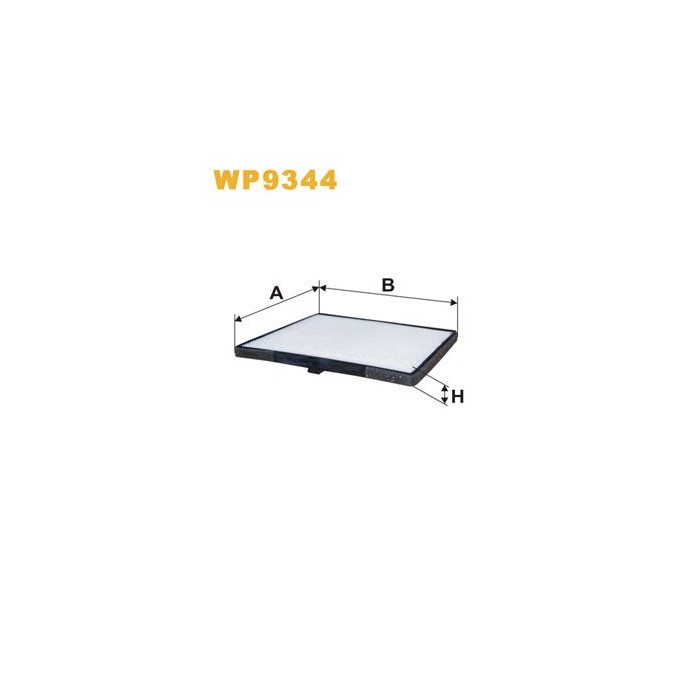 WIX FILTERS Filter, Innenraumluft WP9344
