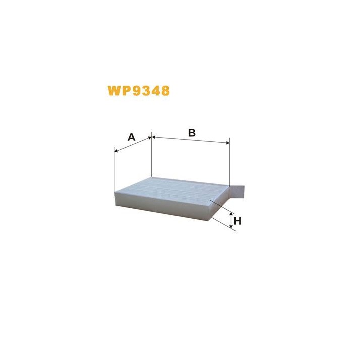 WIX FILTERS Filter, Innenraumluft WP9348