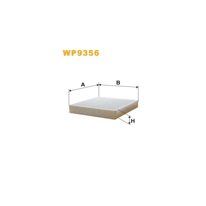 WIX FILTERS Filter, Innenraumluft WP9356
