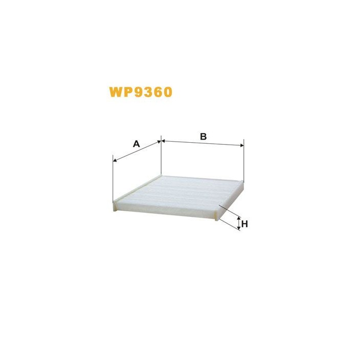 WIX FILTERS Filter, Innenraumluft WP9360