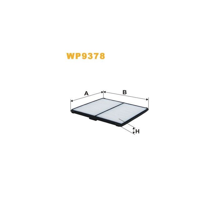 WIX FILTERS Filter, Innenraumluft WP9378