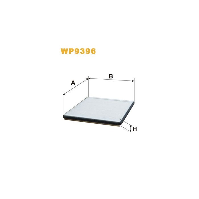 WIX FILTERS Filter, Innenraumluft WP9396