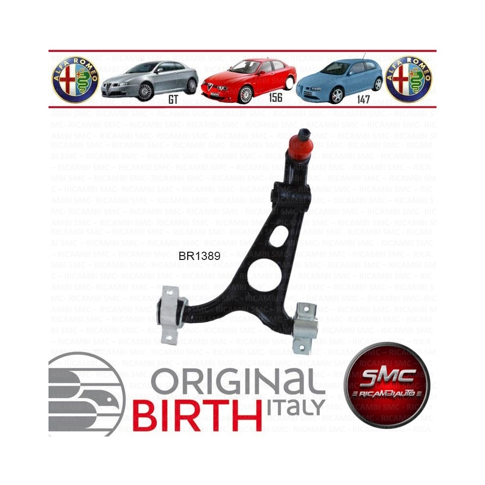 BIRTH Lenker, Radaufhängung BR1389