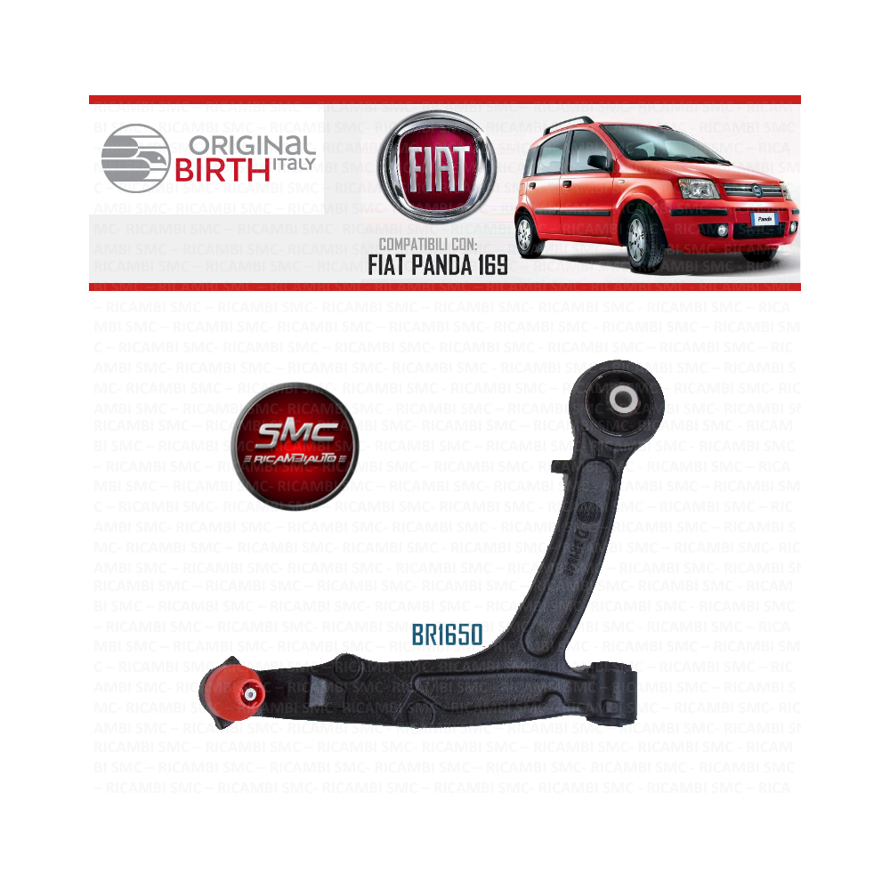 BIRTH Lenker, Radaufhängung BR1650