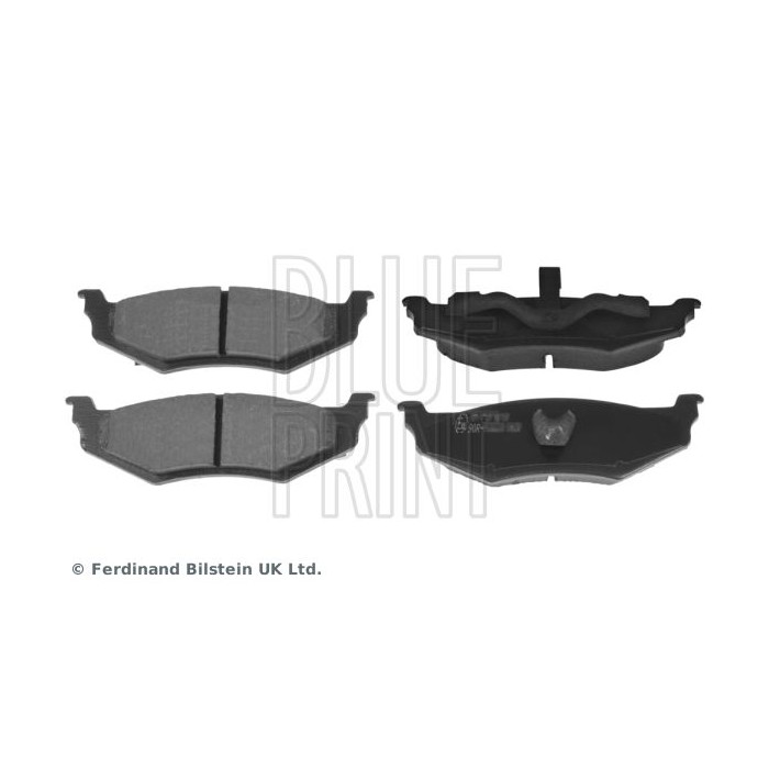 BLUE PRINT Bremsbelagsatz, Scheibenbremse ADA104236