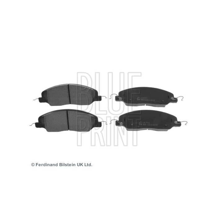 BLUE PRINT Bremsbelagsatz, Scheibenbremse ADA104256