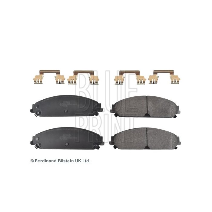 BLUE PRINT Bremsbelagsatz, Scheibenbremse ADA104273
