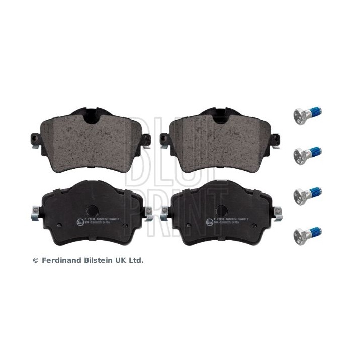 BLUE PRINT Bremsbelagsatz, Scheibenbremse ADB114215