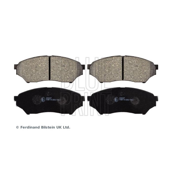 BLUE PRINT Bremsbelagsatz, Scheibenbremse ADC44254