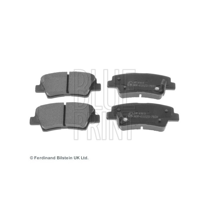 BLUE PRINT Bremsbelagsatz, Scheibenbremse ADG042100
