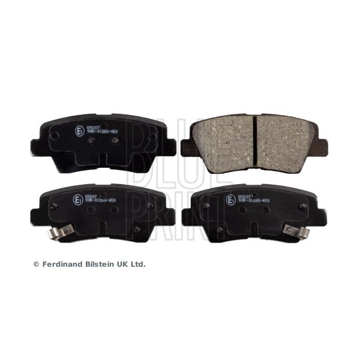 BLUE PRINT Bremsbelagsatz, Scheibenbremse ADG042109