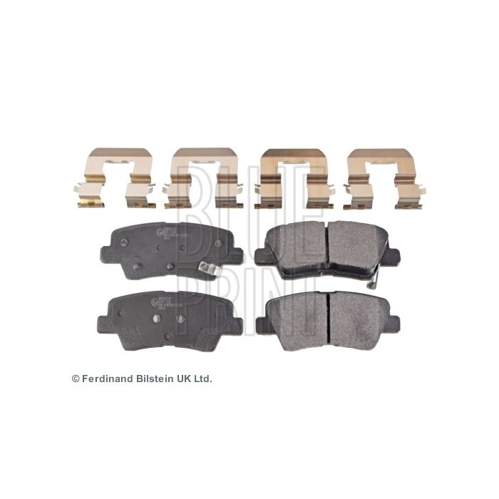 BLUE PRINT Bremsbelagsatz, Scheibenbremse ADG042138