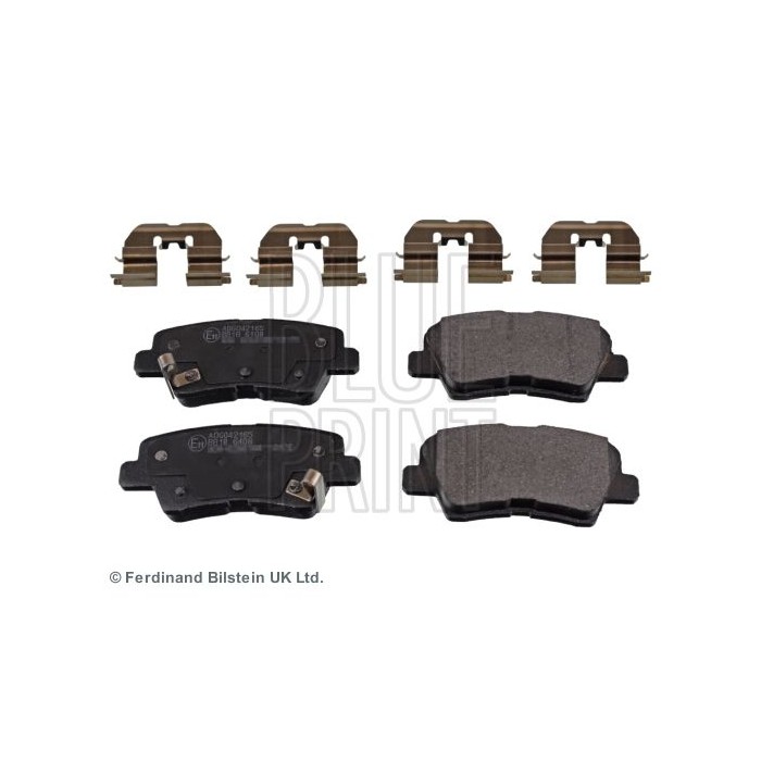 BLUE PRINT Bremsbelagsatz, Scheibenbremse ADG042165