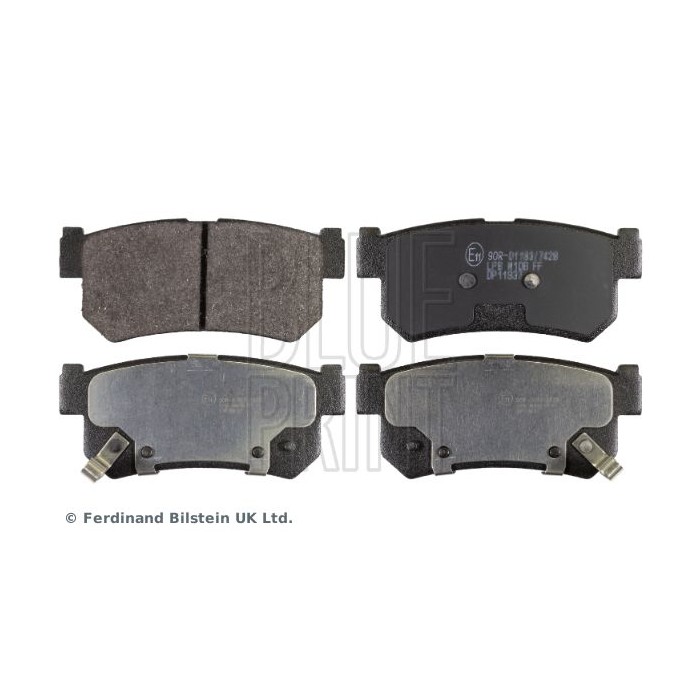 BLUE PRINT Bremsbelagsatz, Scheibenbremse ADG04262