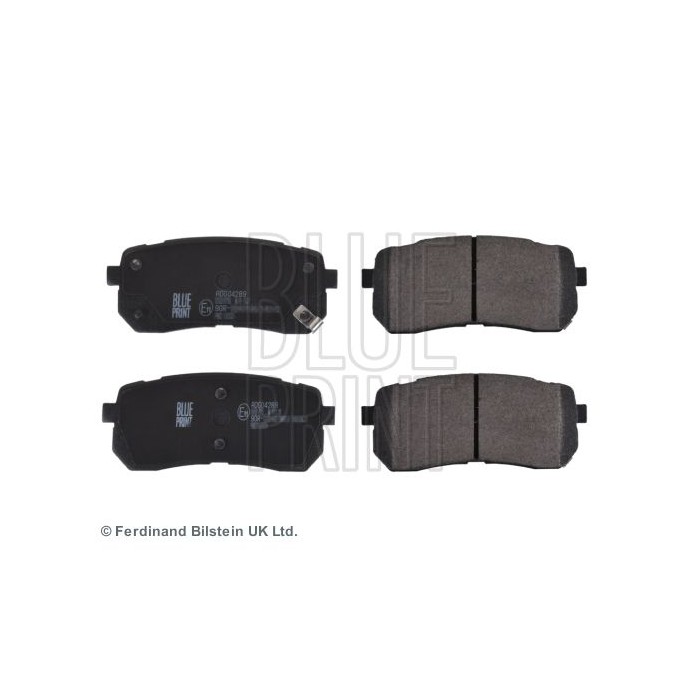 BLUE PRINT Bremsbelagsatz, Scheibenbremse ADG04289