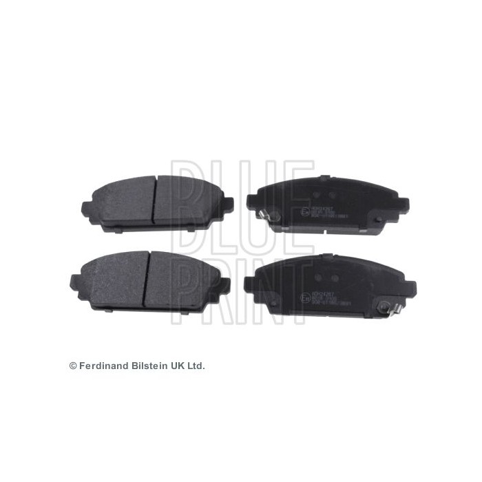 BLUE PRINT Bremsbelagsatz, Scheibenbremse ADH24267