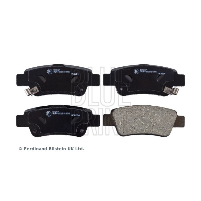 BLUE PRINT Bremsbelagsatz, Scheibenbremse ADH24276