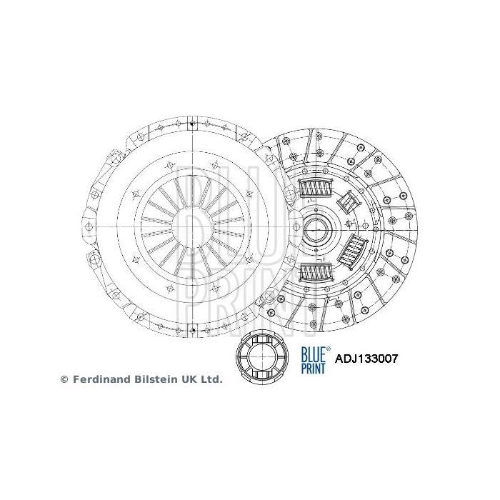 BLUE PRINT Kupplungssatz ADJ133007