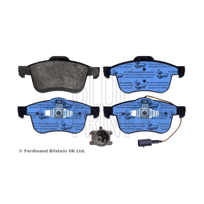 BLUE PRINT Bremsbelagsatz, Scheibenbremse ADL144215