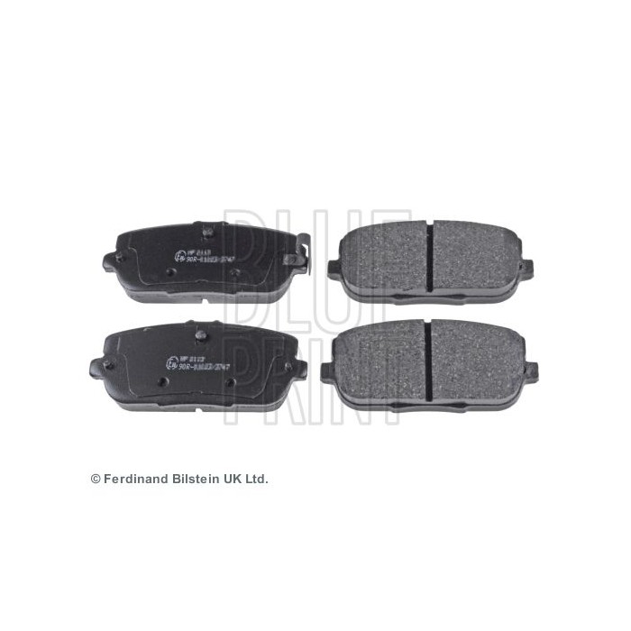 BLUE PRINT Bremsbelagsatz, Scheibenbremse ADM54291