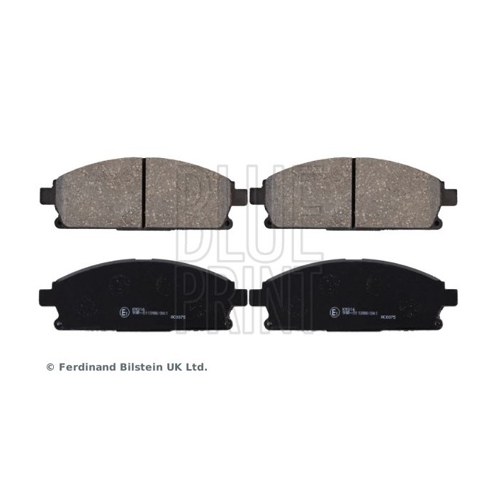 BLUE PRINT Bremsbelagsatz, Scheibenbremse ADN142115