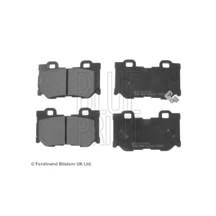 BLUE PRINT Bremsbelagsatz, Scheibenbremse ADN142149