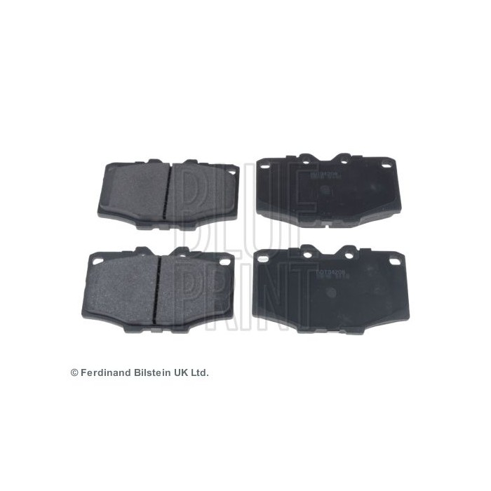 BLUE PRINT Bremsbelagsatz, Scheibenbremse ADT34208