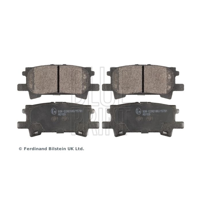 BLUE PRINT Bremsbelagsatz, Scheibenbremse ADT342154