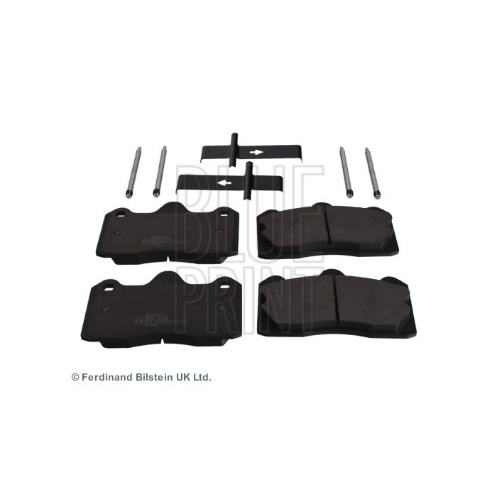 BLUE PRINT Bremsbelagsatz, Scheibenbremse ADT342211