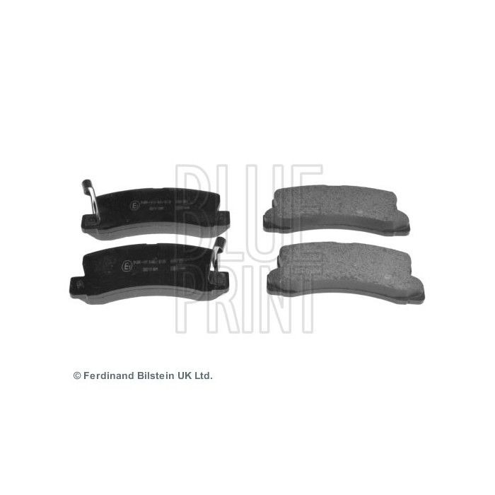 BLUE PRINT Bremsbelagsatz, Scheibenbremse ADT34284