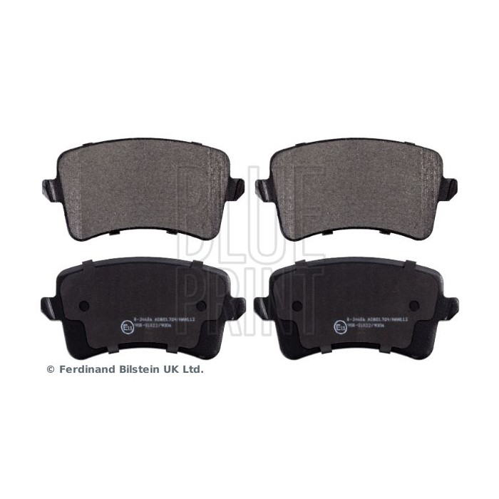 BLUE PRINT Bremsbelagsatz, Scheibenbremse ADV184215