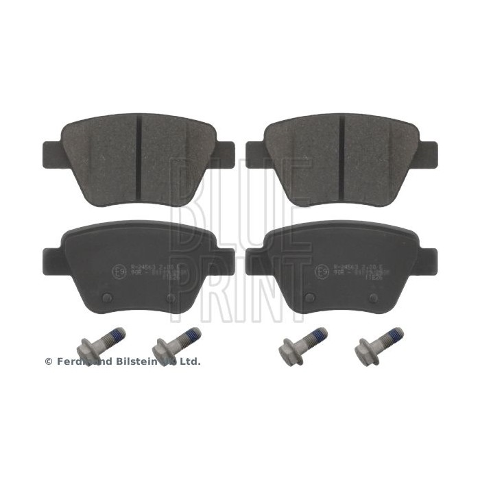 BLUE PRINT Bremsbelagsatz, Scheibenbremse ADV184218