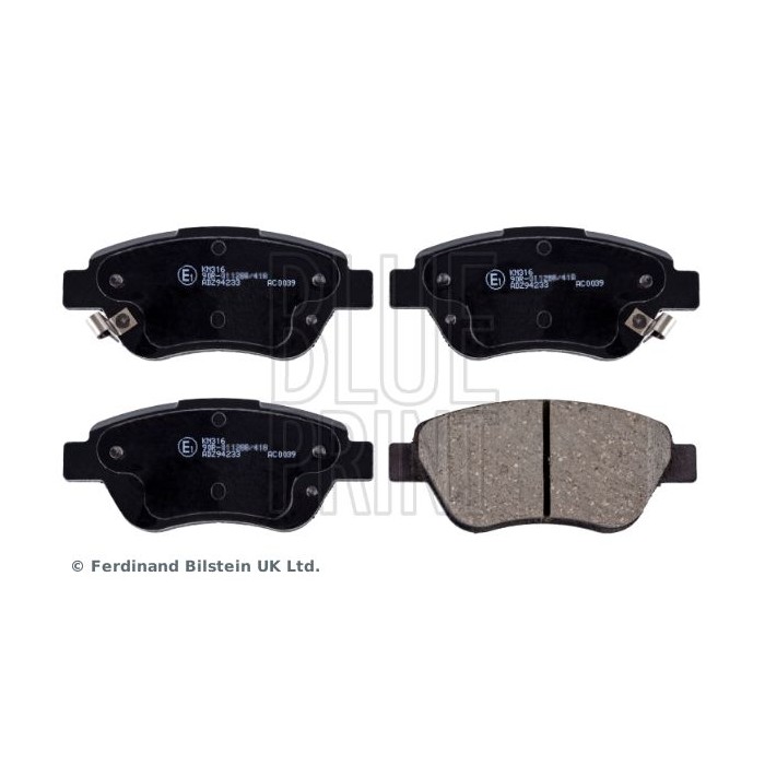 BLUE PRINT Bremsbelagsatz, Scheibenbremse ADZ94233