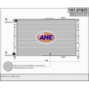 AHE Kühler, Motorkühlung 101.019/O