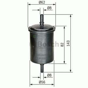 BOSCH Kraftstofffilter 0450902161