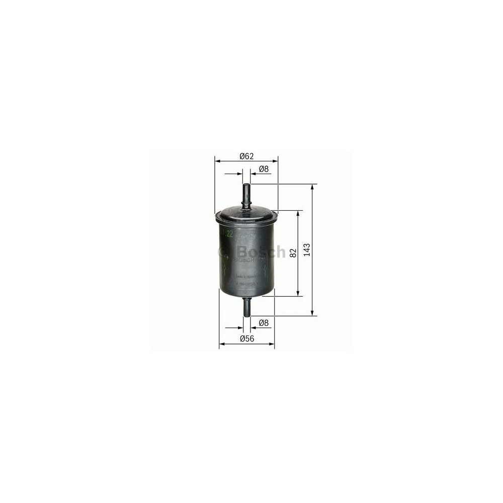 BOSCH Kraftstofffilter 0450902161