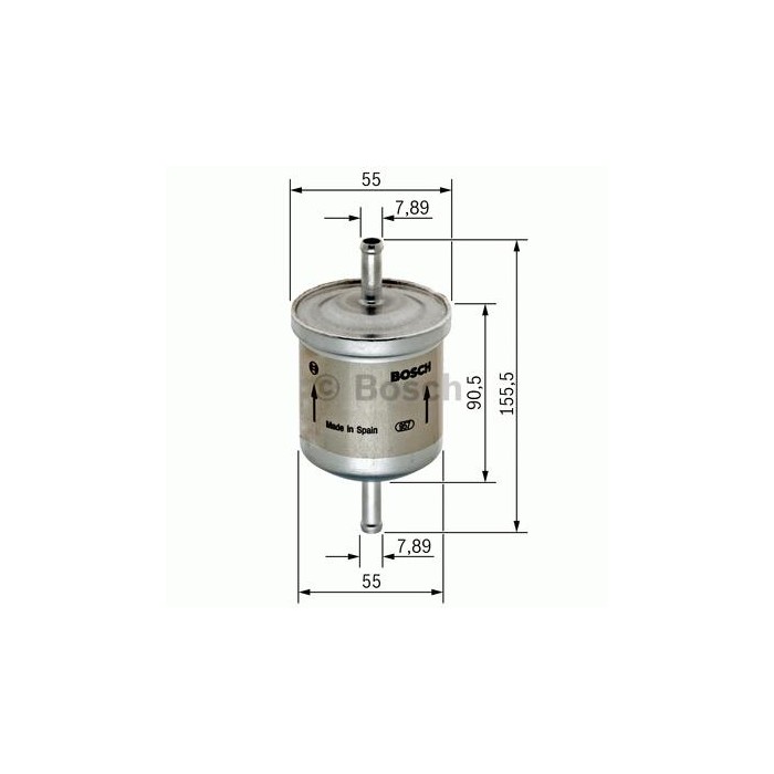 BOSCH Kraftstofffilter 0450905316