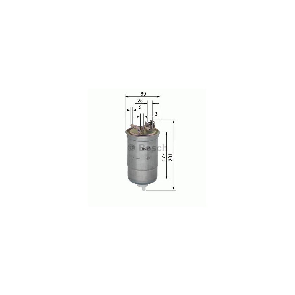 BOSCH Kraftstofffilter 0450906295