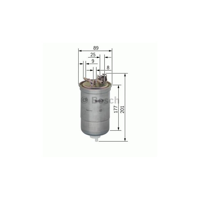 BOSCH Kraftstofffilter 0450906295