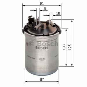 BOSCH Kraftstofffilter 0450906426