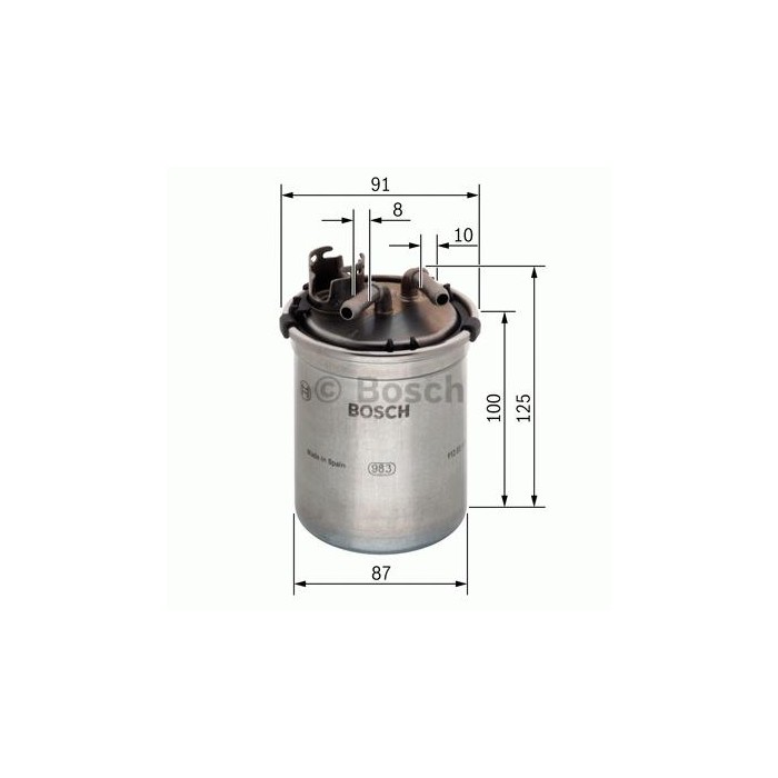 BOSCH Kraftstofffilter 0450906426
