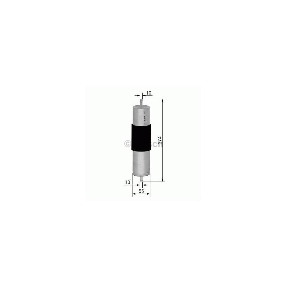 BOSCH Kraftstofffilter 0450906450