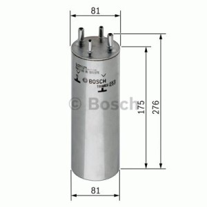 BOSCH Kraftstofffilter 0450906467