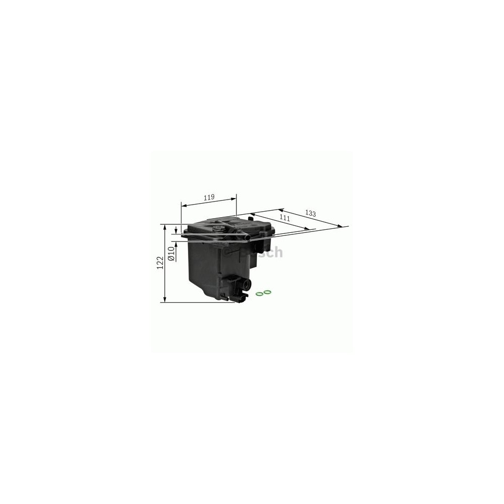 BOSCH Kraftstofffilter 0450907006