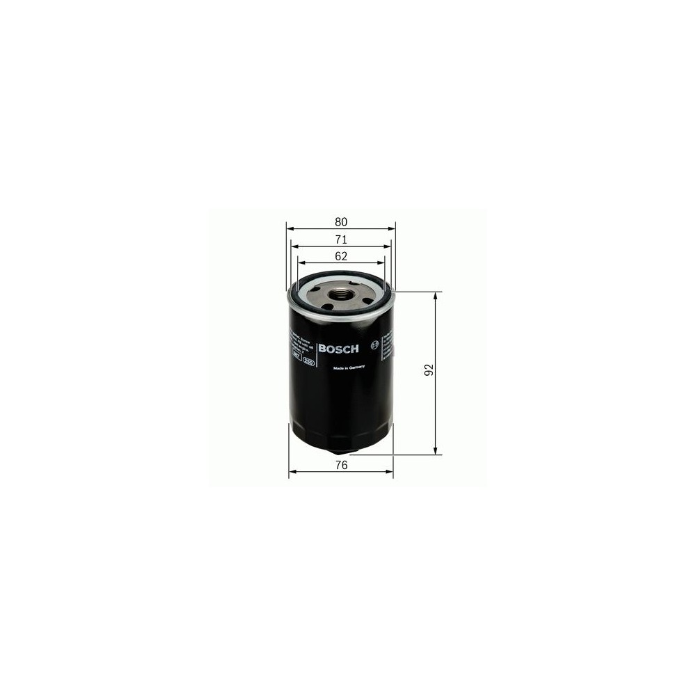 BOSCH Ölfilter 0451103318