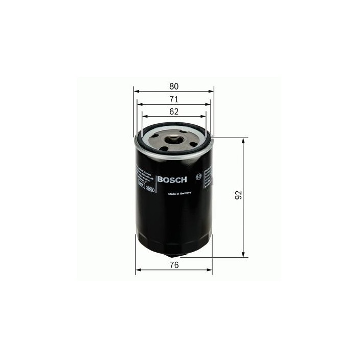 BOSCH Ölfilter 0451103318